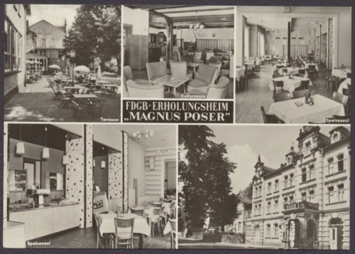 Bad Blankenburg, FDGB-Erholungsheim "Magnus Poser"