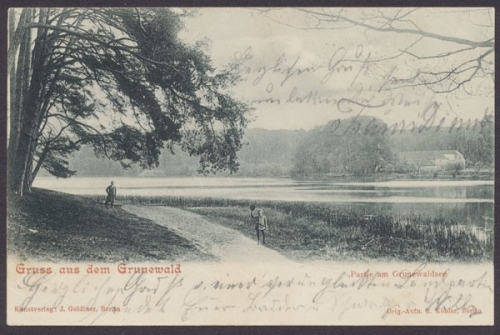 Berlin - Grunewald, Partie am Grunewaldsee