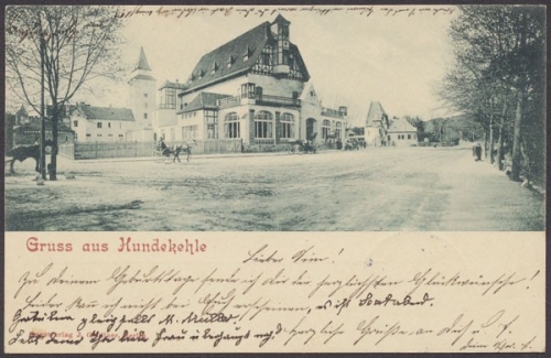 Berlin - Grunewald, Restaurant Hundekehle