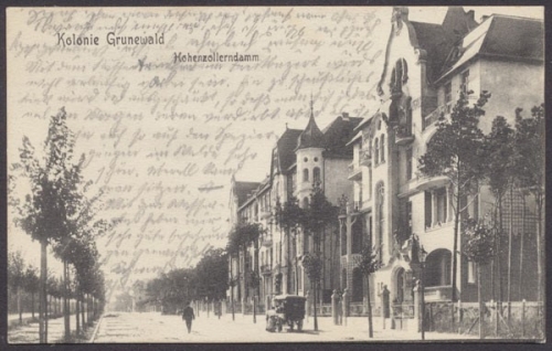 Berlin - Grunnewald, Hohenzollerndamm