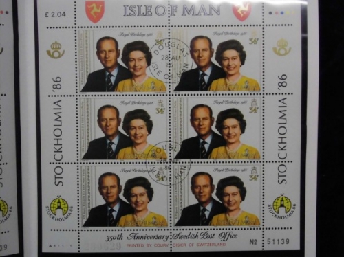 Insel Man, Michel Nr. 319-321 KB, Geschenkmappe