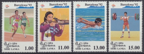 Sri Lanka, MiNr. 1001-1004, postfrisch