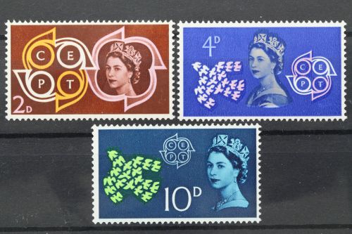 Großbritannien, MiNr. 346-348, postfrisch