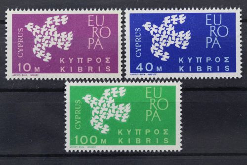 Zypern, MiNr. 197-199, postfrisch
