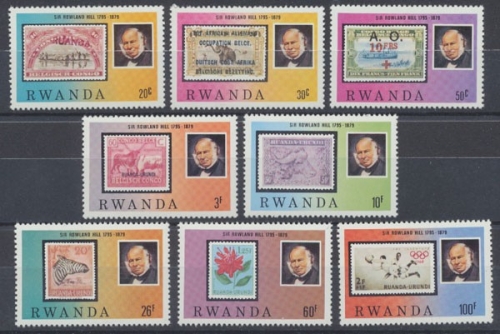 Ruanda, MiNr. 1011-1018, postfrisch