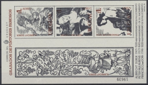 Uruguay, MiNr. Block 37, postfrisch