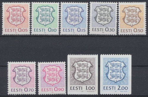 Estland, MiNr. 165-173, postfrisch