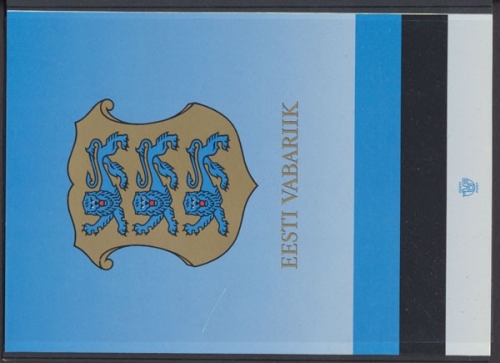 Estland, MiNr. 165-173 Faltblatt, postfrisch