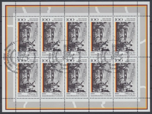 Deutschland (BRD), MiNr. 1769 Kleinbogen, ESST