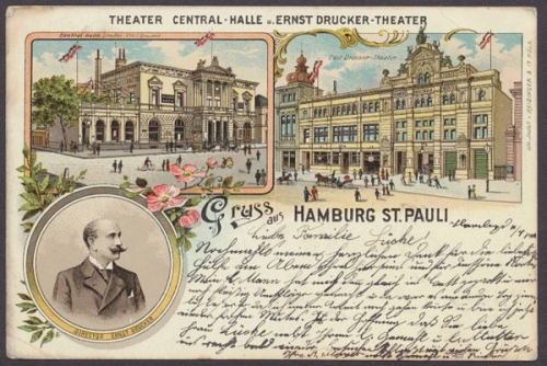 Hamburg - St. Pauli, Spielbudenplatz