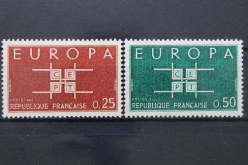 Frankreich, MiNr. 1450-1451, postfrisch / MNH