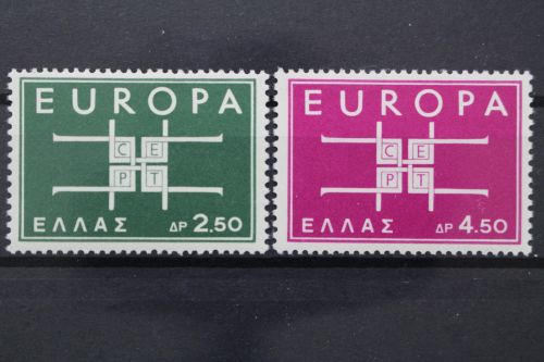 Griechenland, MiNr. 821-822, postfrisch / MNH