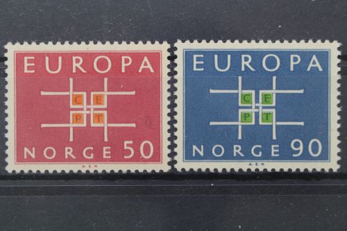 Norwegen, MiNr. 498-499, postfrisch / MNH
