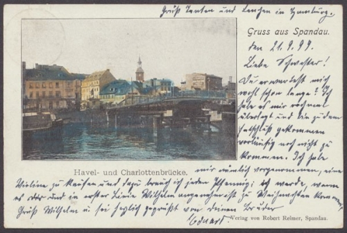 Berlin - Spandau, Havel- und Charlottenbrücke