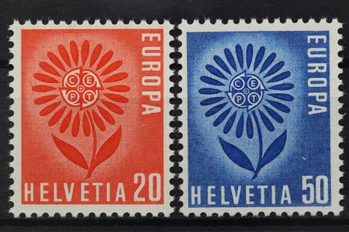 Schweiz, MiNr. 800-801, postfrisch
