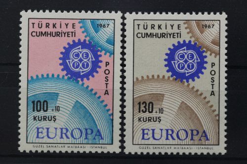 Türkei, MiNr. 2044-2045, postfrisch