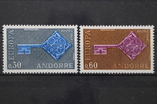 Andorra (franz.), MiNr. 208-209, postfrisch