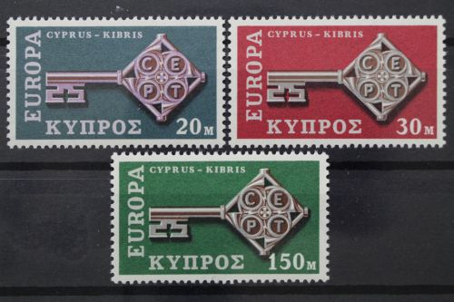 Zypern, MiNr. 307-309, postfrisch