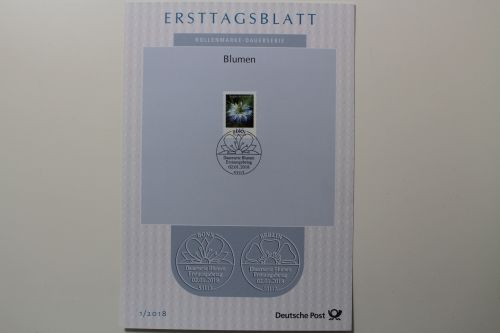 Deutschland, Ersttagsblätter, Jahrgang 2018, 1/2018 - 47/2018 + 3 SK Blätter