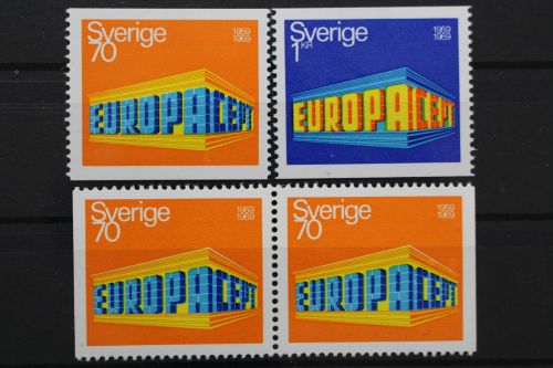 Schweden, MiNr. 634-635 A + Dl + Dr, postfrisch