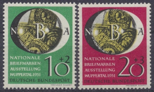 Deutschland (BRD), MiNr. 141-142, postfrisch