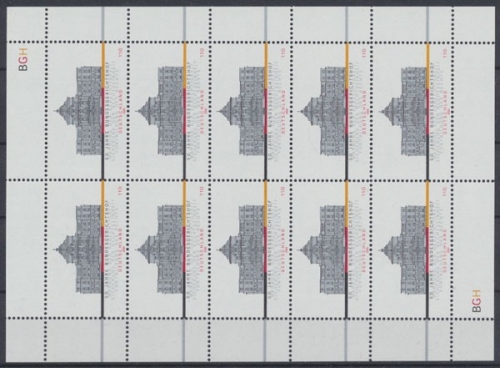 Deutschland (BRD), MiNr. 2137 Kleinbogen, postfrisch