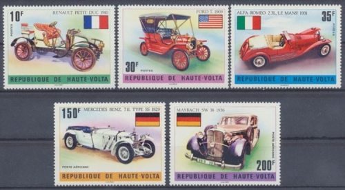 Obervolta, MiNr. 563-567, postfrisch