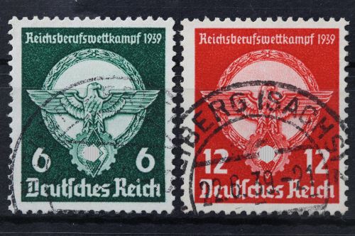 Deutsches Reich, MiNr. 689-690, gestempelt
