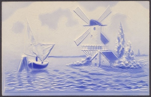Windmühle am Meer