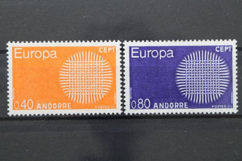 Andorra (franz.), MiNr. 222-223, postfrisch