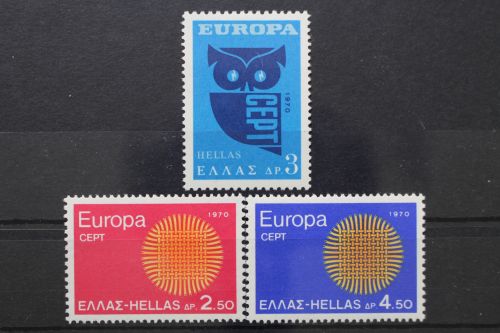 Griechenland, MiNr. 1040-1042, postfrisch