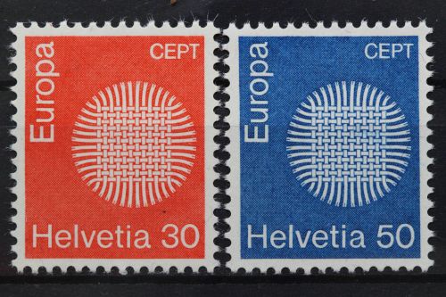 Schweiz, MiNr. 923-924, postfrisch