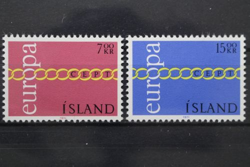 Island, MiNr. 451-452, postfrisch