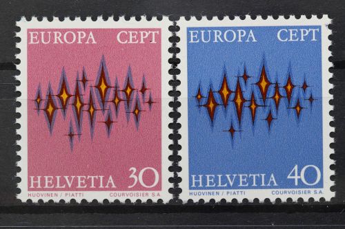 Schweiz, MiNr. 969-970, postfrisch