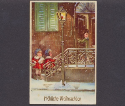 Weihnachtsbesuch bei Freunden
