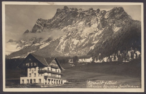 Ehrwald i. Tirol, Pension Christian Spielmann