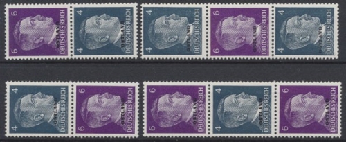 Ostland, Michel Nr. S 1 - S 4, postfrisch / MNH