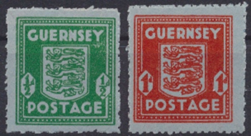 Guernsey, MiNr. 4-5, postfrisch