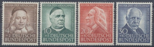 Deutschland (BRD), MiNr. 173-176, postfrisch