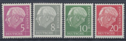 Deutschland (BRD), MiNr. 179-185 Y, postfrisch