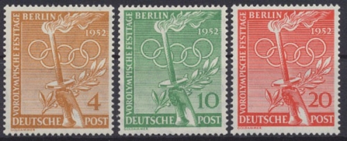 Berlin, Michel Nr. 88-90, postfrisch / MNH