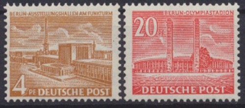 Berlin, Michel Nr. 112-113, postfrisch / MNH
