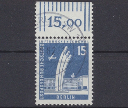 Berlin, Michel Nr. 145 x w W OR, gestempelt