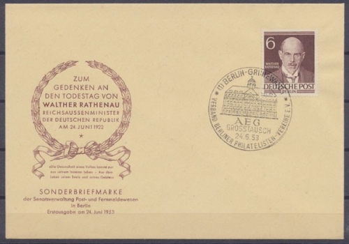 Berlin, Michel Nr. 93, FDC