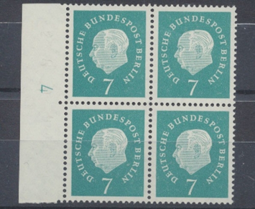Berlin, Michel Nr. 182 DZ, postfrisch / MNH