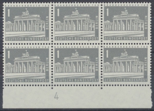 Berlin, Michel Nr. 140 y DZ, postfrisch / MNH