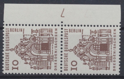 Berlin, Michel Nr. 242 DZ, postfrisch / MNH