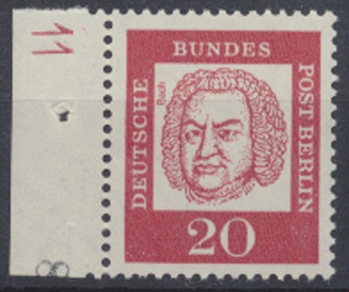 Berlin, Michel Nr. 204 DZ, postfrisch / MNH