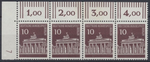 Berlin, Michel Nr.286 DZ, postfrisch / MNH