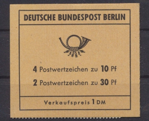 Berlin, MiNr. MH 6 b, postfrisch